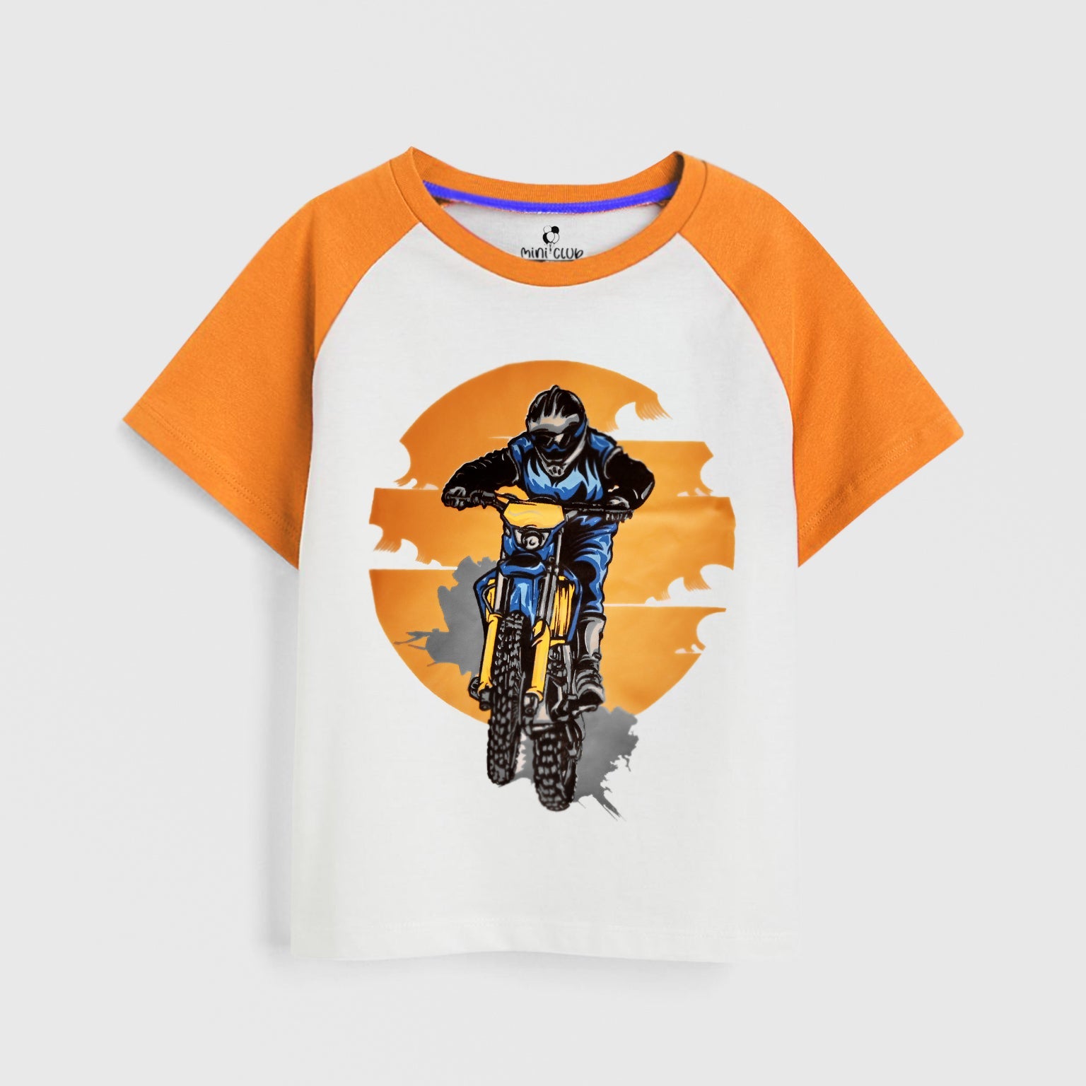 BIKE RIDER PRINTED T-SHIRT